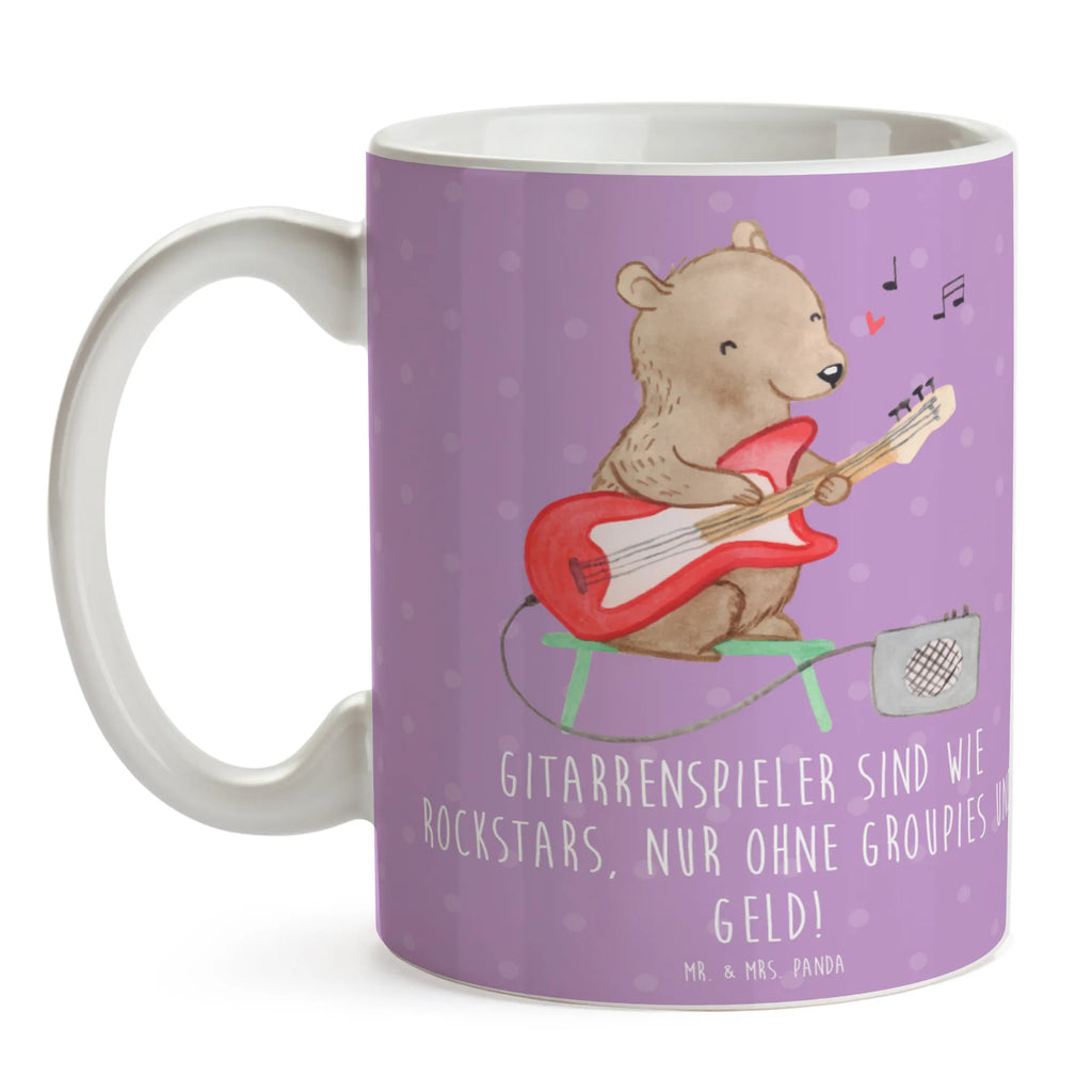 Tasse Gitarre Helden Tasse, Tasse mit Motiven, Porzellantasse, Keramiktasse, Geschenktasse, Tasse mit Zitaten, Kaffeetasse, Teetasse, Bürotasse, Instrumente, Geschenke Musiker, Musikliebhaber