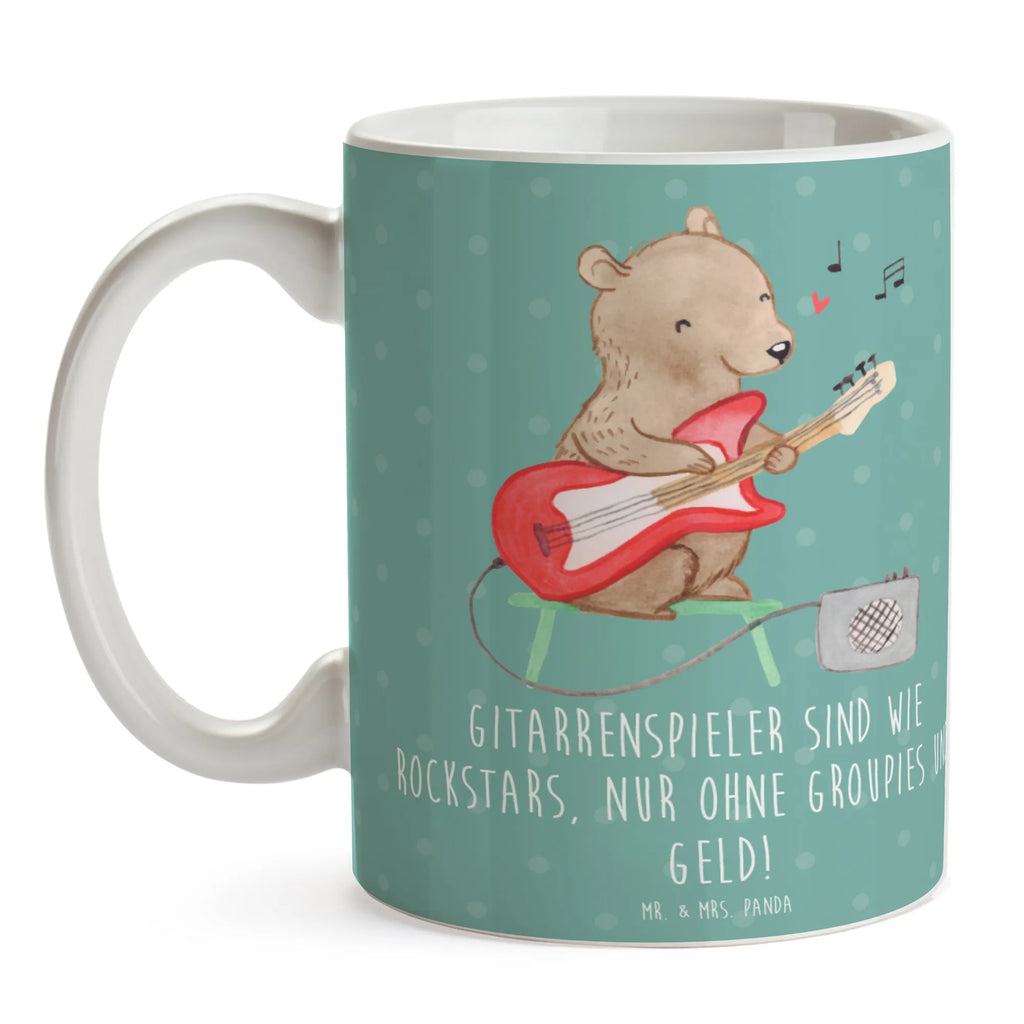 Tasse Gitarre Helden Tasse, Tasse mit Motiven, Porzellantasse, Keramiktasse, Geschenktasse, Tasse mit Zitaten, Kaffeetasse, Teetasse, Bürotasse, Instrumente, Geschenke Musiker, Musikliebhaber
