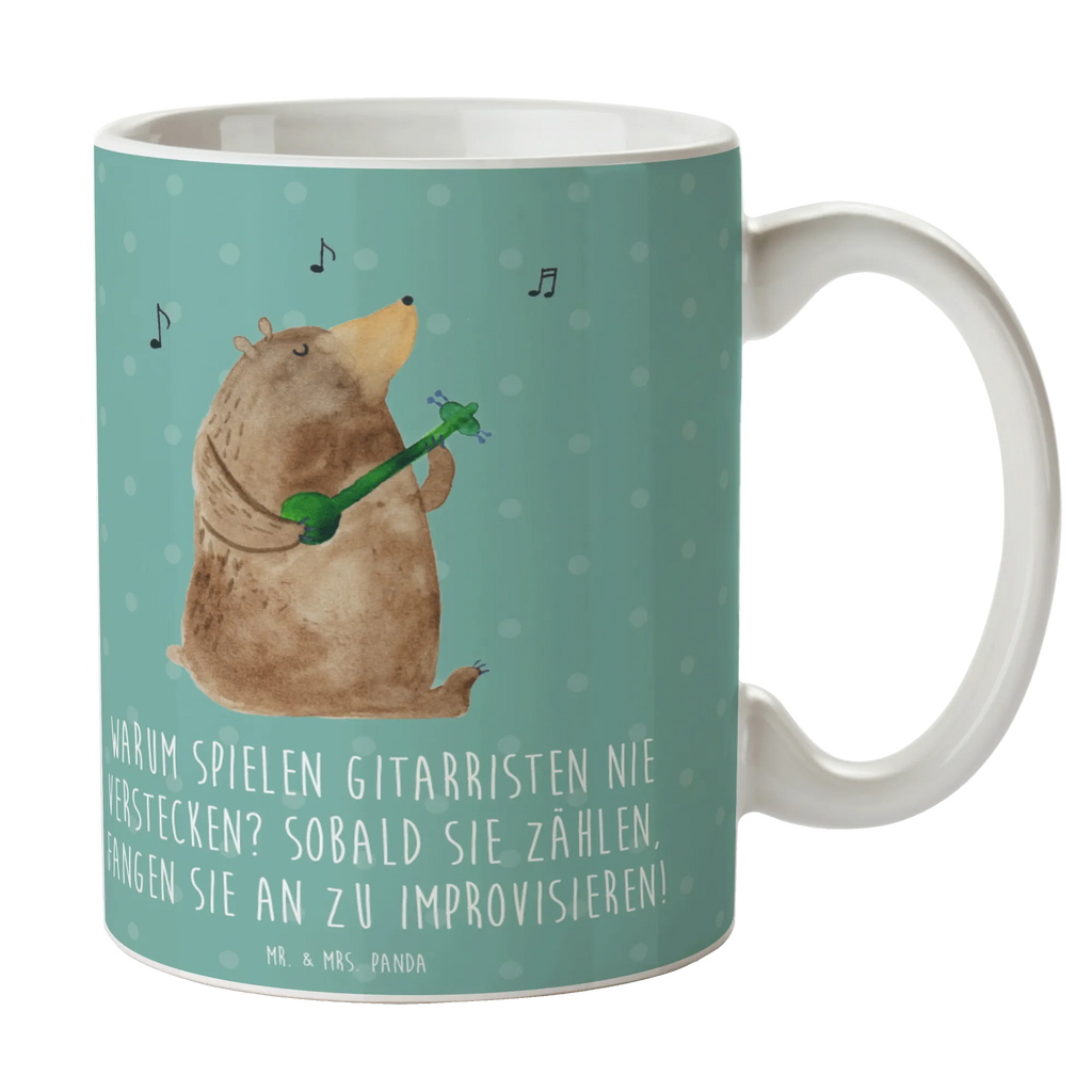 Tasse Gitarre Improvisation Tasse mit Zitaten, Tasse mit Motiven, Kaffeetasse, Keramiktasse, Bürotasse, Porzellantasse, Teetasse, Tasse, Geschenktasse, Instrumente, Geschenke Musiker, Musikliebhaber