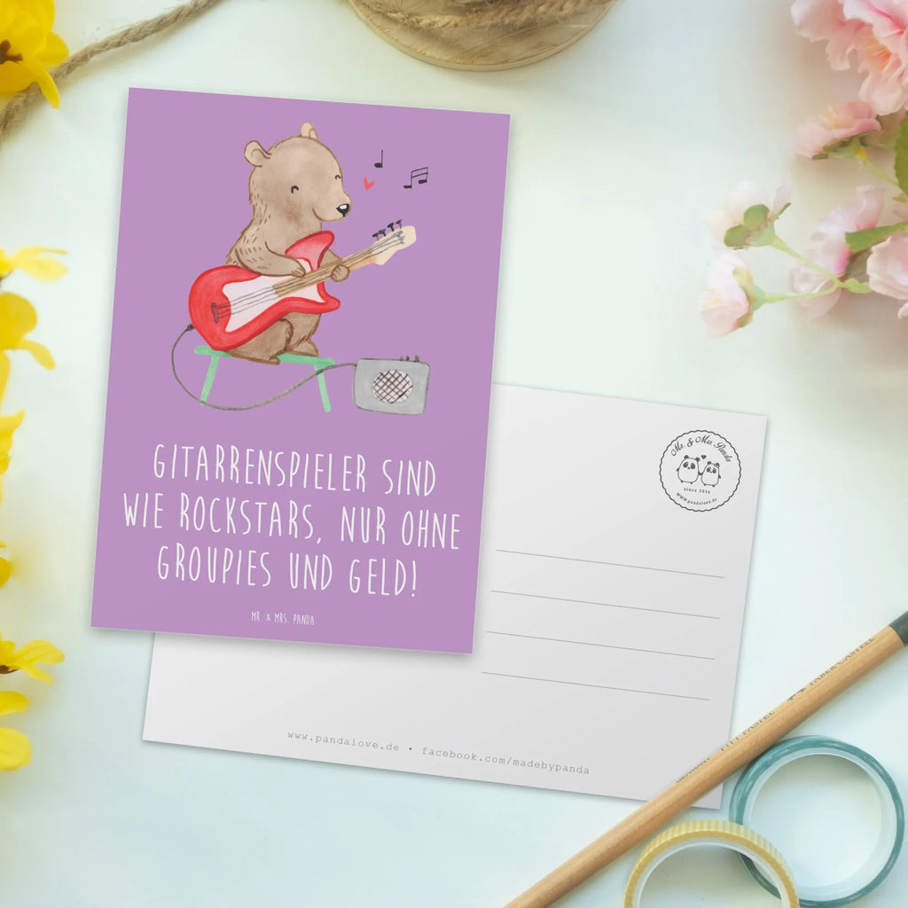 Postkarte Gitarre Helden Ansichtskarten, Karte, Einladungskarte, Geschenkkarte, Grußkarte, Geburtstagskarte, Ansichtskarte, Postkarte, Dankeskarte, Einladung Geburtstag, Einladung, Einladungskarten Geburtstag, Instrumente, Geschenke Musiker, Musikliebhaber