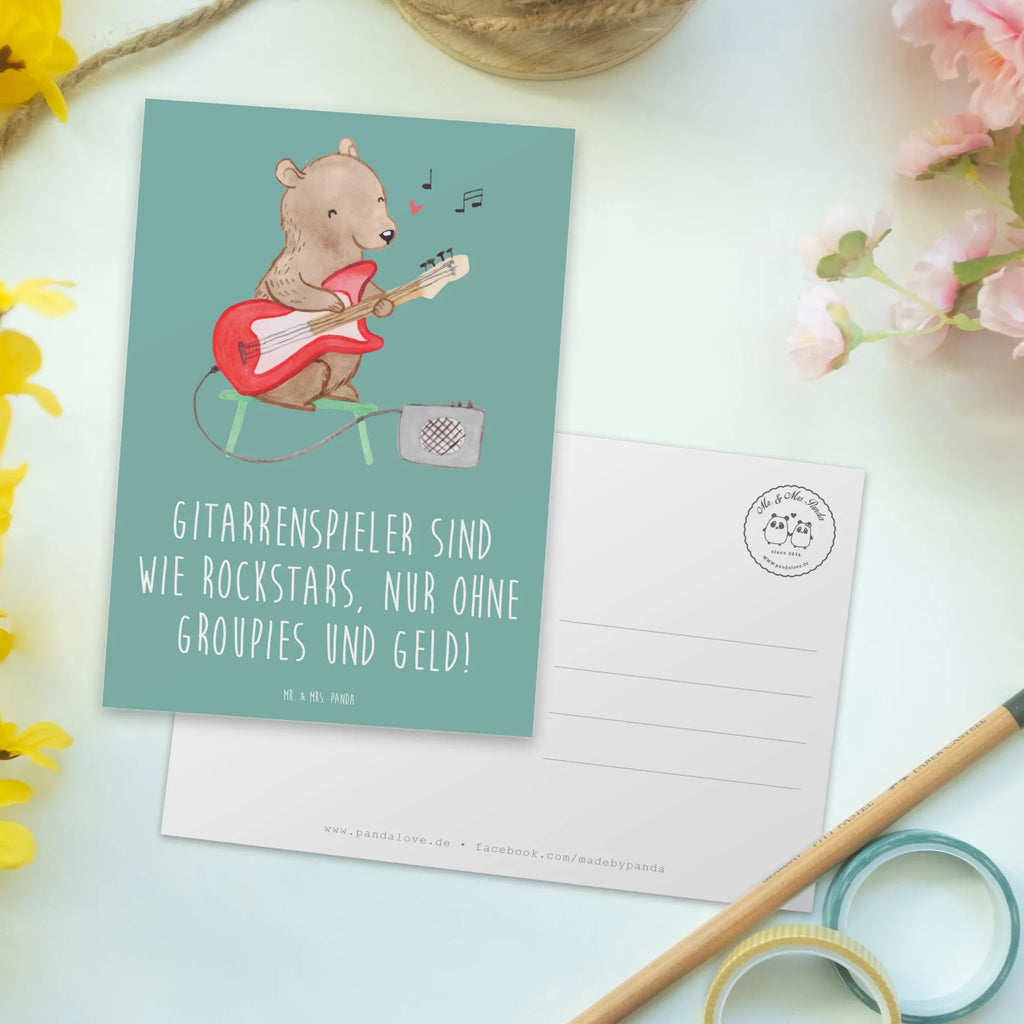 Postkarte Gitarre Helden Ansichtskarten, Karte, Einladungskarte, Geschenkkarte, Grußkarte, Geburtstagskarte, Ansichtskarte, Postkarte, Dankeskarte, Einladung Geburtstag, Einladung, Einladungskarten Geburtstag, Instrumente, Geschenke Musiker, Musikliebhaber