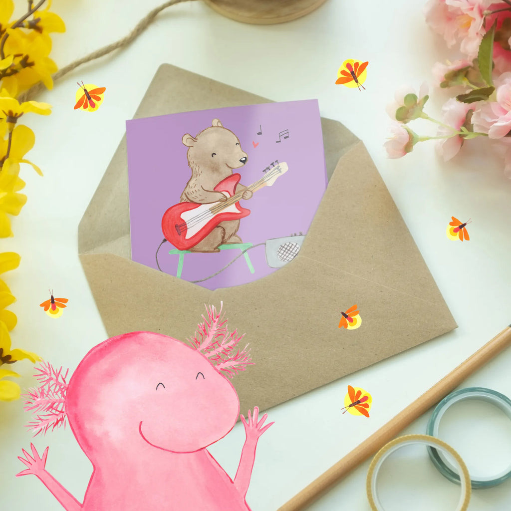 Grußkarte Gitarre Helden Hochzeitskarte, Einladungskarte, Geburtstagskarte, Glückwunschkarte, Klappkarte, Karte, Grußkarte, Ansichtskarten, Instrumente, Geschenke Musiker, Musikliebhaber