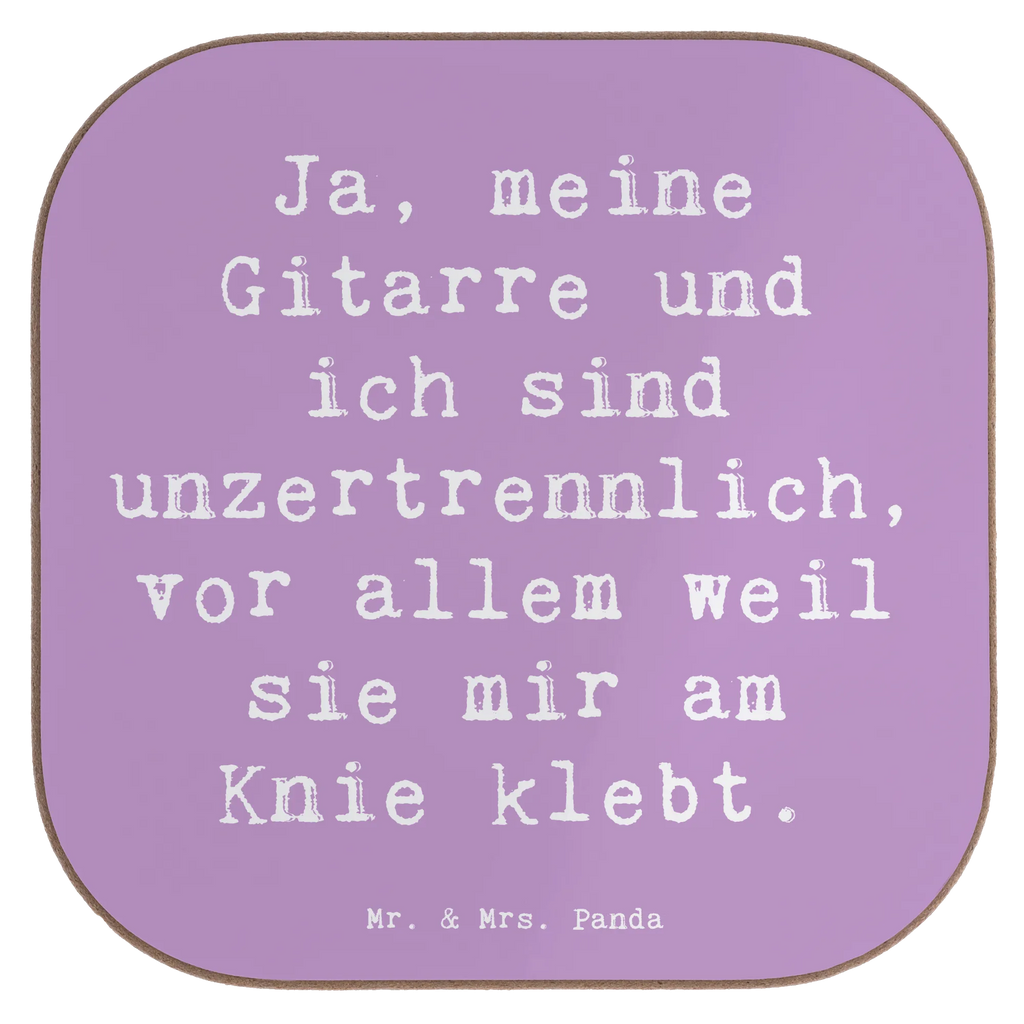 Square coaster Saying Ja, meine Gitarre und ich sind unzertrennlich, vor allem weil sie mir am Knie klebt. Untersetzer Holz, Untersetzer aus Holz, Bierdeckel, Getränkeuntersetzer, Korkuntersetzer, Untersetzer für Gläser, Untersetzer Gläser, Untersetzer, Holzuntersetzer, Untersetzer Design, Glasuntersetzer, Tassen Untersetzer, Instrumente, Geschenke Musiker, Musikliebhaber