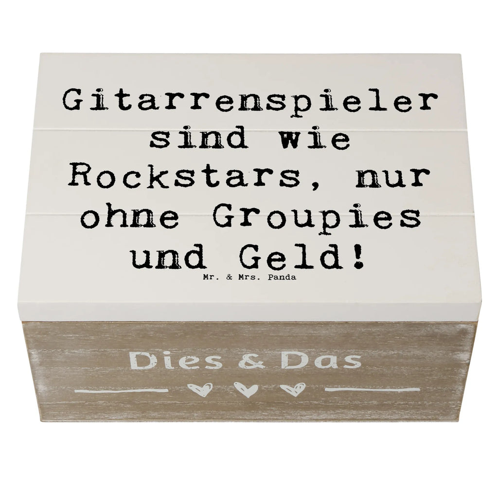 Holzkiste Spruch Gitarre Helden Dekokiste, Kiste, Erinnerungskiste, Geschenkbox, Aufbewahrungsbox, XXL, Erinnerungsbox, Schatzkiste, Schatulle, Holzkiste, Truhe, Geschenkdose, Instrumente, Geschenke Musiker, Musikliebhaber