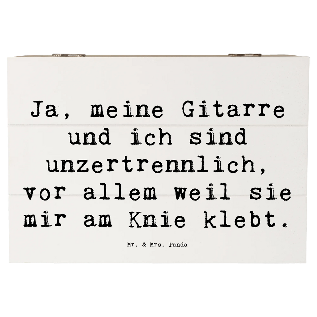 Holzkiste Spruch Gitarre Freund Kiste, Truhe, Erinnerungsbox, Geschenkdose, Aufbewahrungsbox, Dekokiste, Erinnerungskiste, Schatzkiste, Holzkiste, Geschenkbox, XXL, Schatulle, Instrumente, Geschenke Musiker, Musikliebhaber