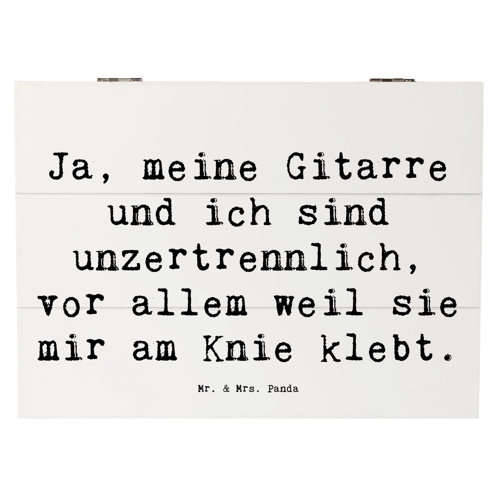 Holzkiste Spruch Gitarre Freund Kiste, Truhe, Erinnerungsbox, Geschenkdose, Aufbewahrungsbox, Dekokiste, Erinnerungskiste, Schatzkiste, Holzkiste, Geschenkbox, XXL, Schatulle, Instrumente, Geschenke Musiker, Musikliebhaber
