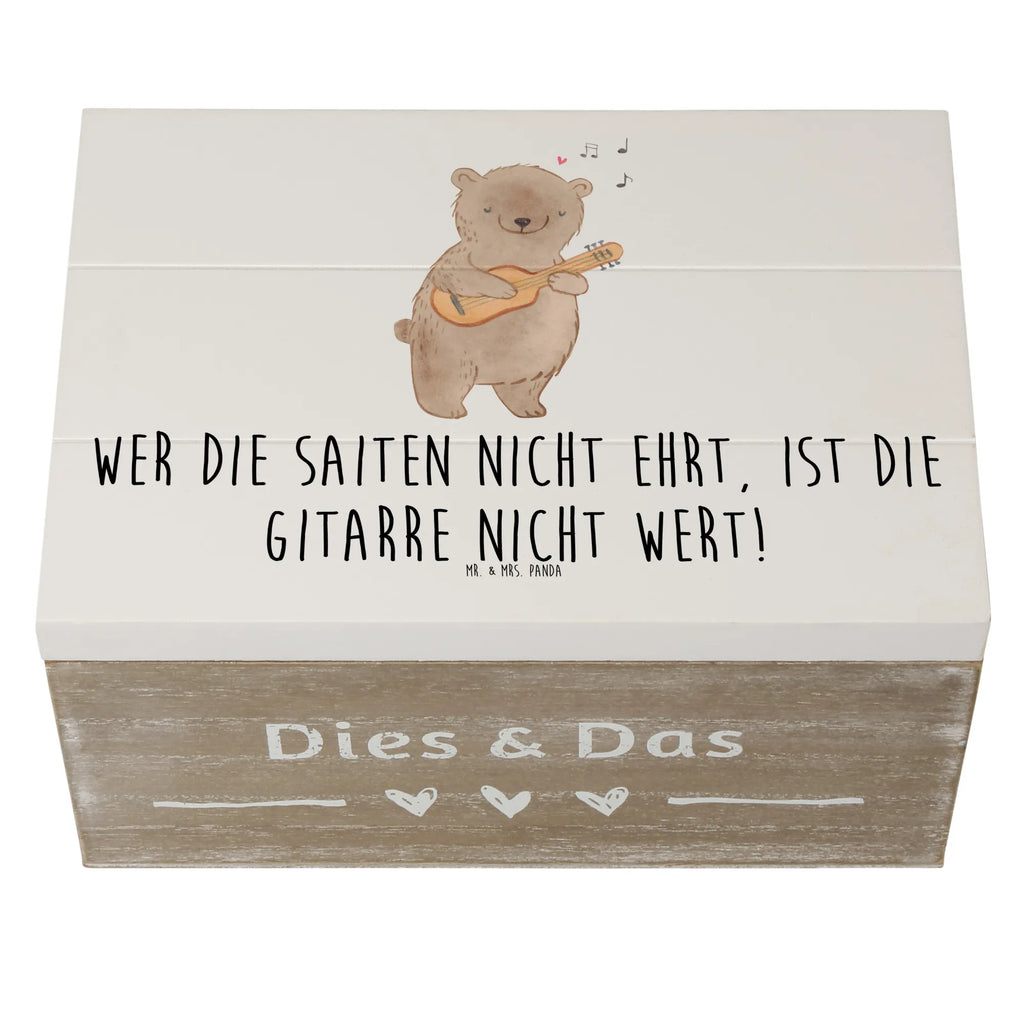 Holzkiste Gitarre Wert XXL, Kiste, Erinnerungsbox, Schatulle, Aufbewahrungsbox, Schatzkiste, Holzkiste, Geschenkbox, Erinnerungskiste, Geschenkdose, Dekokiste, Truhe, Instrumente, Geschenke Musiker, Musikliebhaber