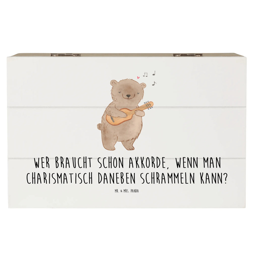 Holzkiste Charisma Gitarre Schatulle, Geschenkdose, Erinnerungskiste, Schatzkiste, Holzkiste, Dekokiste, Kiste, Truhe, Geschenkbox, Erinnerungsbox, XXL, Aufbewahrungsbox, Instrumente, Geschenke Musiker, Musikliebhaber