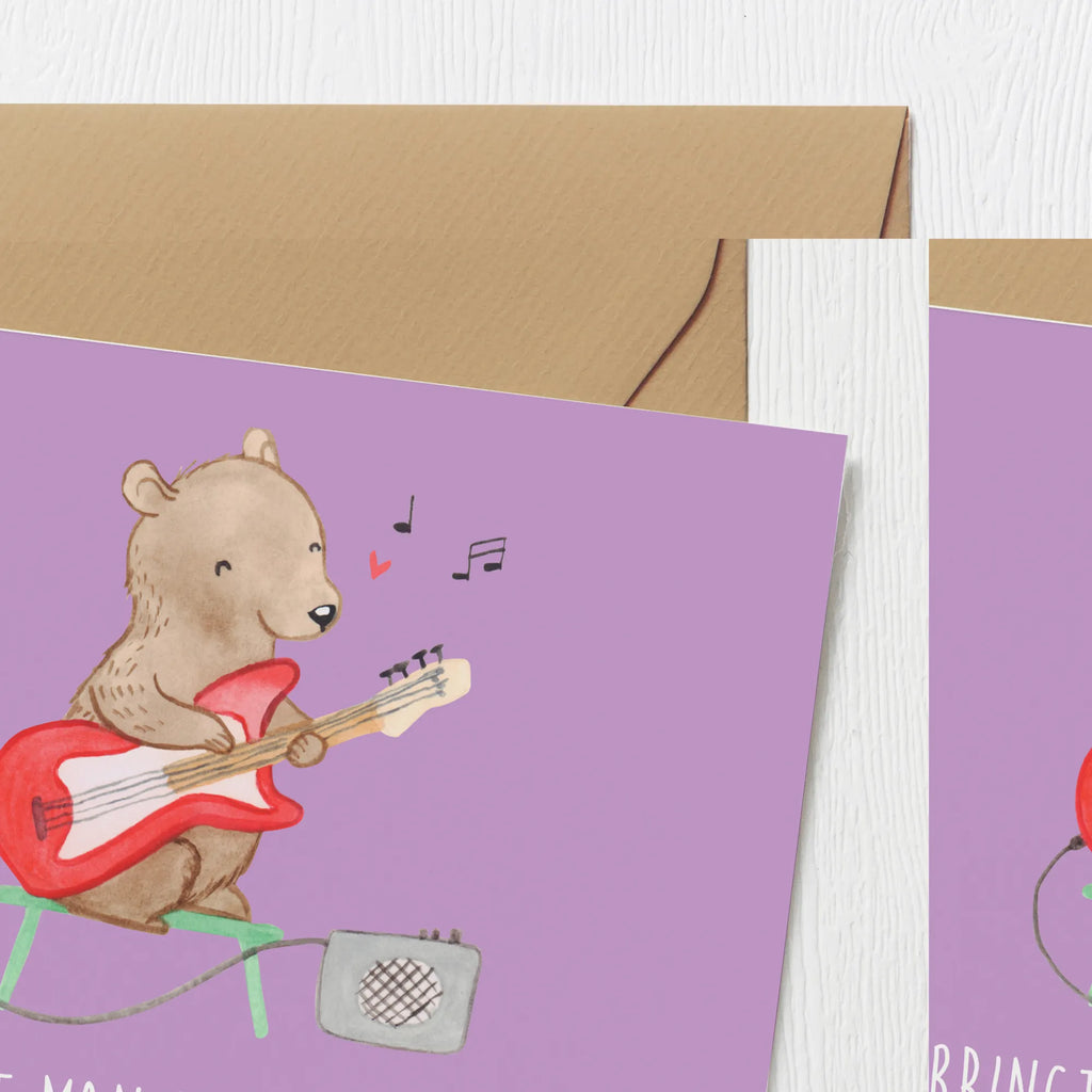 Deluxe Card Wie bringt man einen Gitarristen dazu, leiser zu spielen? Leg ein Notenblatt vor ihn! Klappkarte, Hochwertige Klappkarte, Glückwunschkarte, Grußkarte, Karte, Hochwertige Grußkarte, Geburtstagskarte, Hochzeitskarte, Einladungskarte, Instrumente, Geschenke Musiker, Musikliebhaber