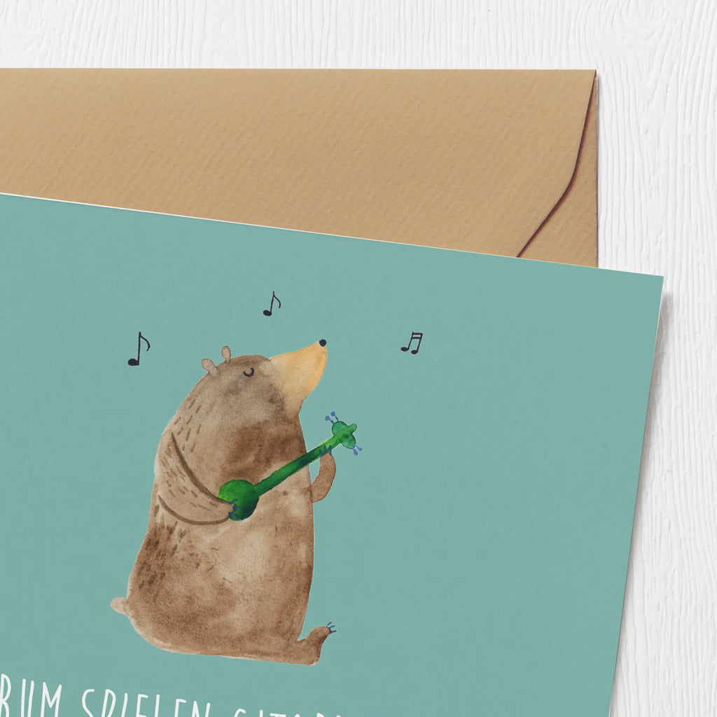 Deluxe Card Warum spielen Gitarristen nie Verstecken? Sobald sie zählen, fangen sie an zu improvisieren! Grußkarte, Karte, Glückwunschkarte, Hochzeitskarte, Einladungskarte, Klappkarte, Hochwertige Klappkarte, Geburtstagskarte, Hochwertige Grußkarte, Instrumente, Geschenke Musiker, Musikliebhaber