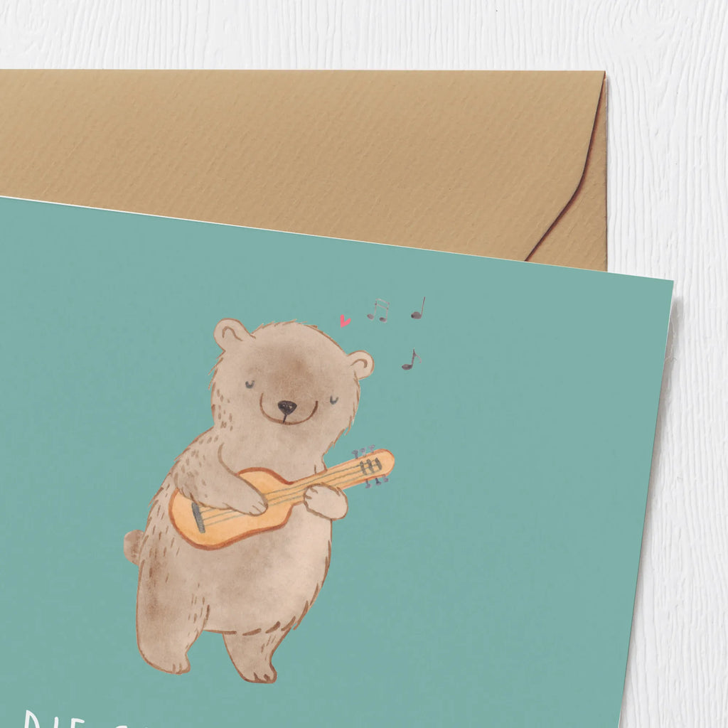 Deluxe Karte Gitarre Wert Glückwunschkarte, Geburtstagskarte, Karte, Klappkarte, Hochwertige Grußkarte, Hochwertige Klappkarte, Einladungskarte, Grußkarte, Hochzeitskarte, Instrumente, Geschenke Musiker, Musikliebhaber