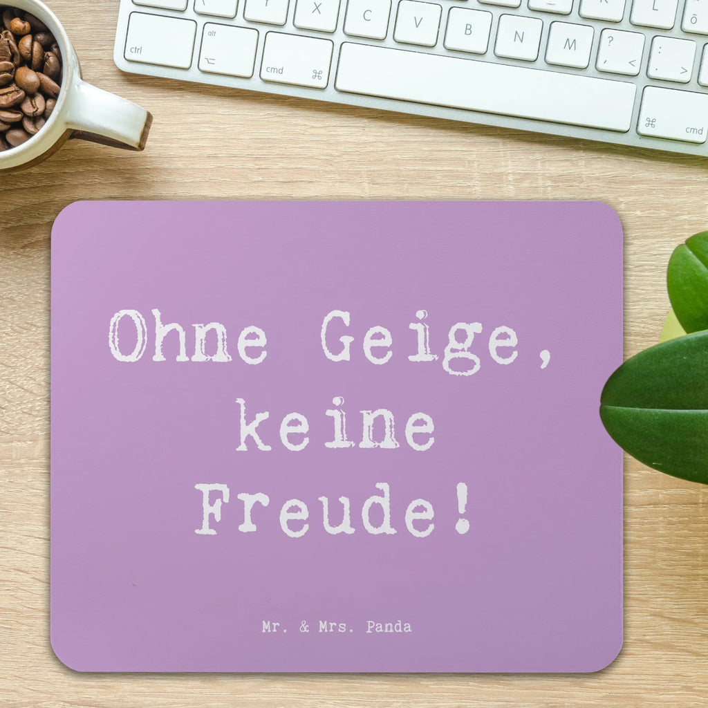 Mouse mat Saying Ohne Geige, keine Freude! Mousepad, Büroausstattung, PC Zubehör, Designer Mauspad, Arbeitszimmer, Einzigartiges Mauspad, Mauspad Büro, Mausunterlage, Mauspad, Computer zubehör, Instrumente, Geschenke Musiker, Musikliebhaber