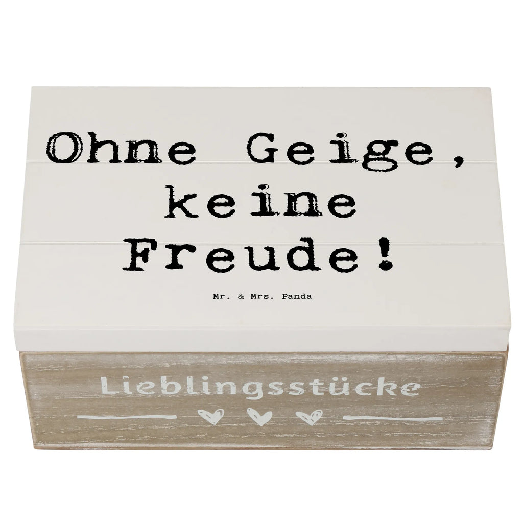 Holzkiste Spruch Geige Freude Erinnerungskiste, Schatzkiste, Geschenkbox, Geschenkdose, XXL, Dekokiste, Schatulle, Holzkiste, Aufbewahrungsbox, Truhe, Kiste, Erinnerungsbox, Instrumente, Geschenke Musiker, Musikliebhaber
