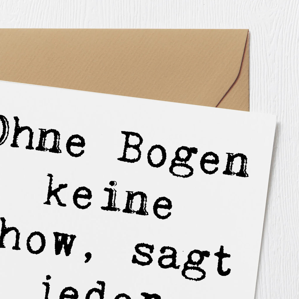 Deluxe Karte Spruch Geige Bogen Einladungskarte, Karte, Geburtstagskarte, Hochzeitskarte, Glückwunschkarte, Klappkarte, Grußkarte, Hochwertige Grußkarte, Hochwertige Klappkarte, Instrumente, Geschenke Musiker, Musikliebhaber