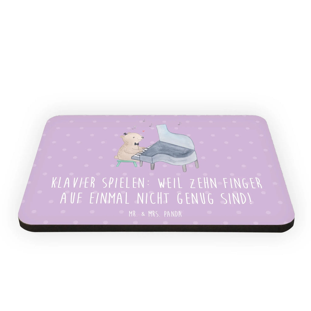 Magnet Klavier spielen: Weil zehn Finger auf einmal nicht genug sind! Souvenir Magnet, Pinnwandmagnet, Motivmagnete, Whiteboard Magnet, Kühlschrankmagnet, Notiz Magnet, Dekomagnet, Kühlschrank Dekoration, Instrumente, Geschenke Musiker, Musikliebhaber