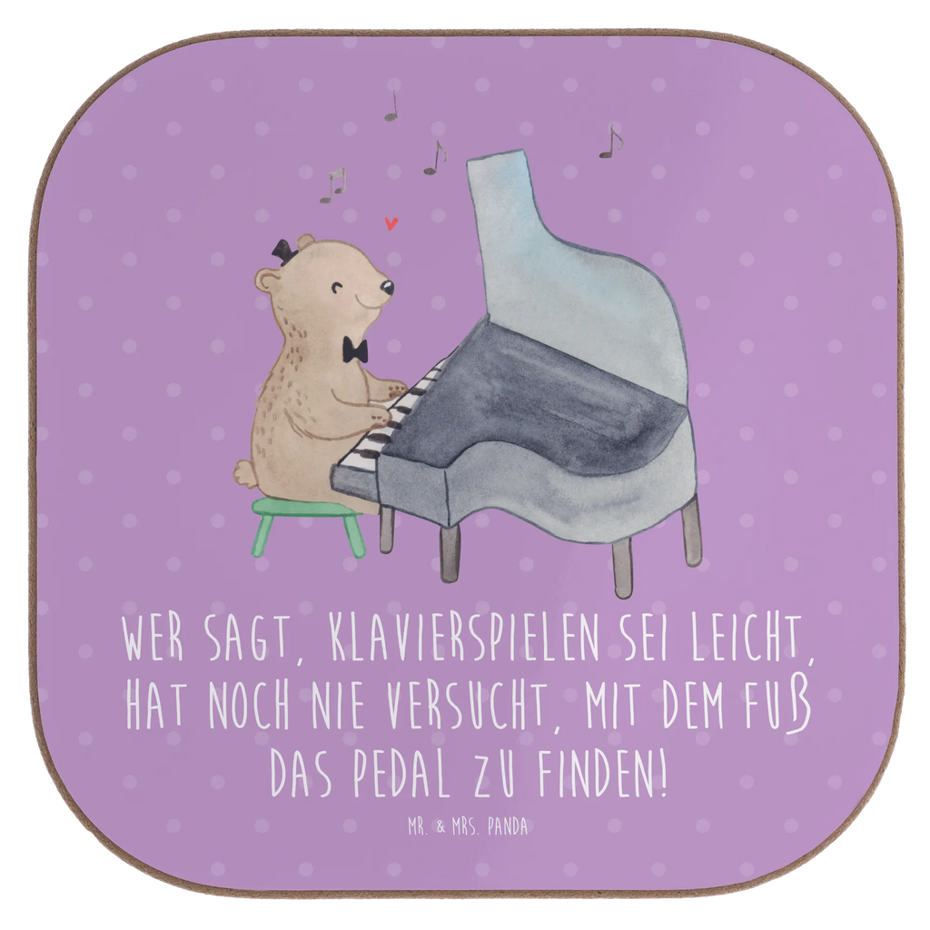 Square coaster Wer sagt, Klavierspielen sei leicht, hat noch nie versucht, mit dem Fuß das Pedal zu finden! Holzuntersetzer, Glasuntersetzer, Untersetzer, Untersetzer aus Holz, Untersetzer Design, Getränkeuntersetzer, Untersetzer für Gläser, Bierdeckel, Untersetzer Gläser, Untersetzer Holz, Korkuntersetzer, Tassen Untersetzer, Instrumente, Geschenke Musiker, Musikliebhaber