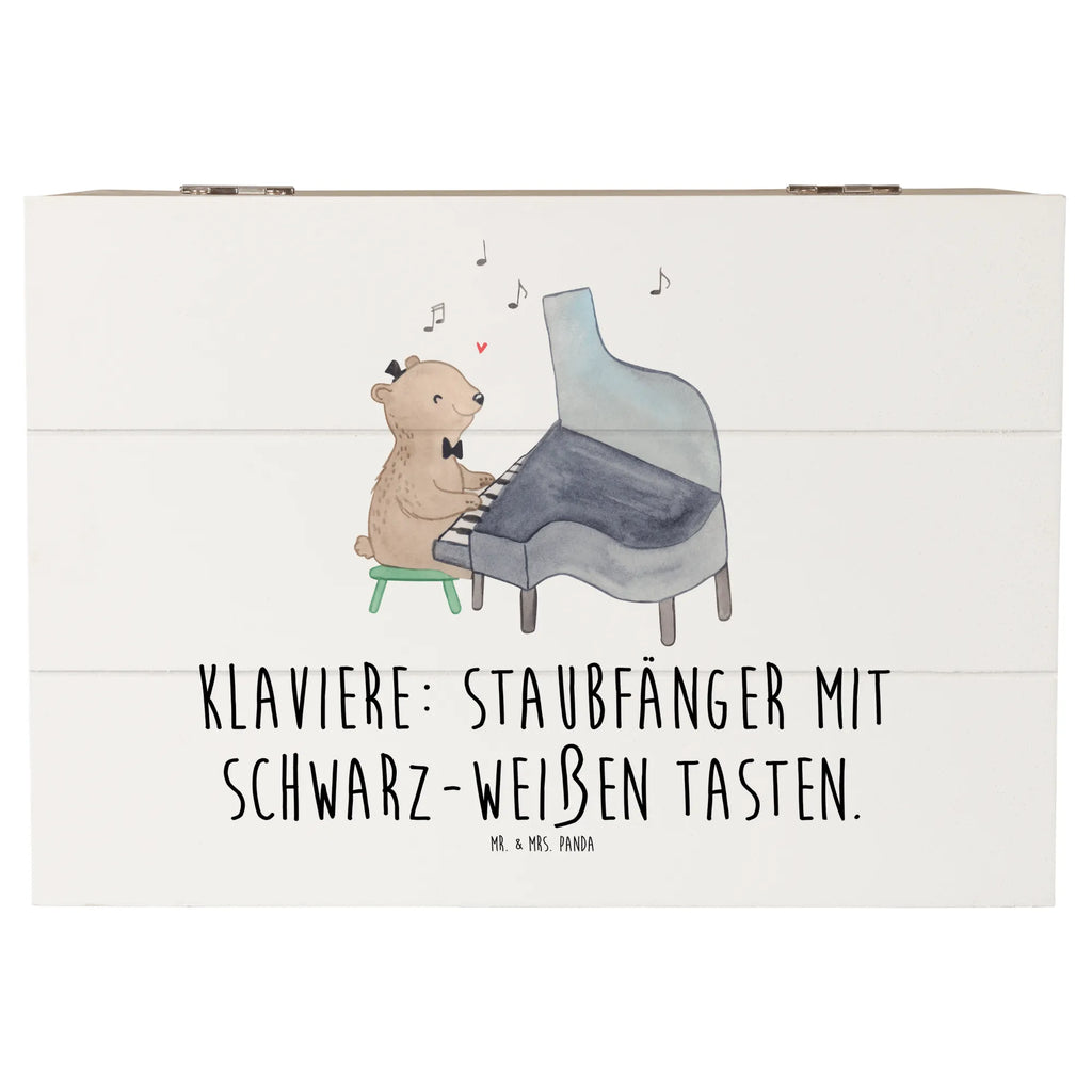 Holzkiste Klavier Staubfänger Dekokiste, Erinnerungskiste, Schatzkiste, Schatulle, XXL, Aufbewahrungsbox, Holzkiste, Geschenkbox, Kiste, Geschenkdose, Truhe, Erinnerungsbox, Instrumente, Geschenke Musiker, Musikliebhaber