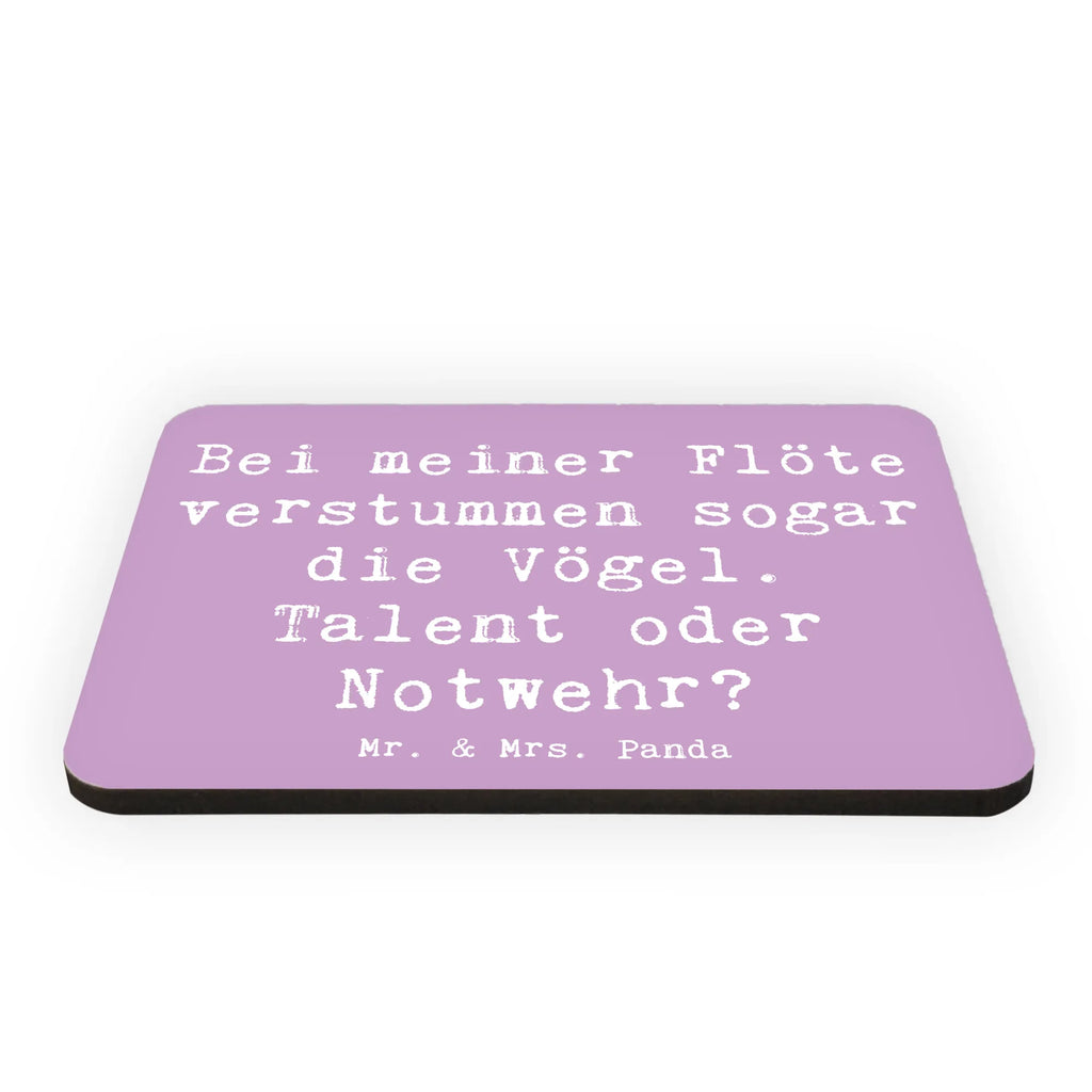 Magnet Saying Bei meiner Flöte verstummen sogar die Vögel. Talent oder Notwehr? Kühlschrankmagnet, Notiz Magnet, Whiteboard Magnet, Souvenir Magnet, Motivmagnete, Dekomagnet, Pinnwandmagnet, Kühlschrank Dekoration, Instrumente, Geschenke Musiker, Musikliebhaber