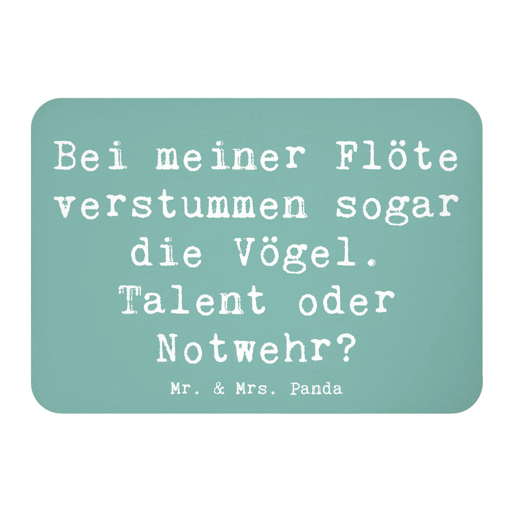 Magnet Saying Bei meiner Flöte verstummen sogar die Vögel. Talent oder Notwehr? Kühlschrankmagnet, Notiz Magnet, Whiteboard Magnet, Souvenir Magnet, Motivmagnete, Dekomagnet, Pinnwandmagnet, Kühlschrank Dekoration, Instrumente, Geschenke Musiker, Musikliebhaber