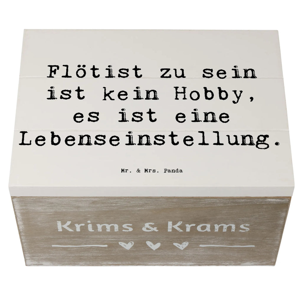 Holzkiste Spruch Flötist zu sein ist kein Hobby, es ist eine Lebenseinstellung. Erinnerungskiste, XXL, Truhe, Geschenkdose, Schatzkiste, Dekokiste, Geschenkbox, Kiste, Erinnerungsbox, Schatulle, Holzkiste, Aufbewahrungsbox, Instrumente, Geschenke Musiker, Musikliebhaber