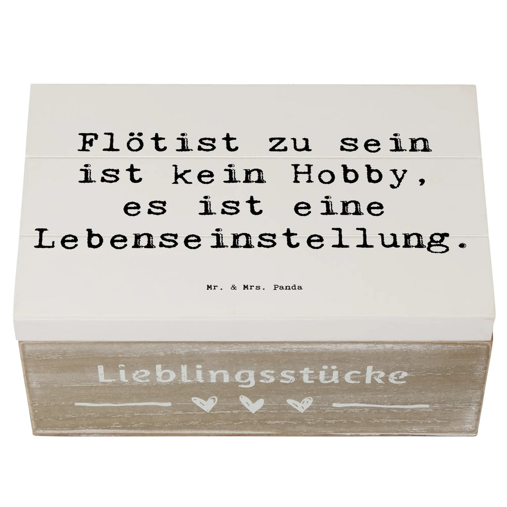 Holzkiste Spruch Flötist zu sein ist kein Hobby, es ist eine Lebenseinstellung. Erinnerungskiste, XXL, Truhe, Geschenkdose, Schatzkiste, Dekokiste, Geschenkbox, Kiste, Erinnerungsbox, Schatulle, Holzkiste, Aufbewahrungsbox, Instrumente, Geschenke Musiker, Musikliebhaber
