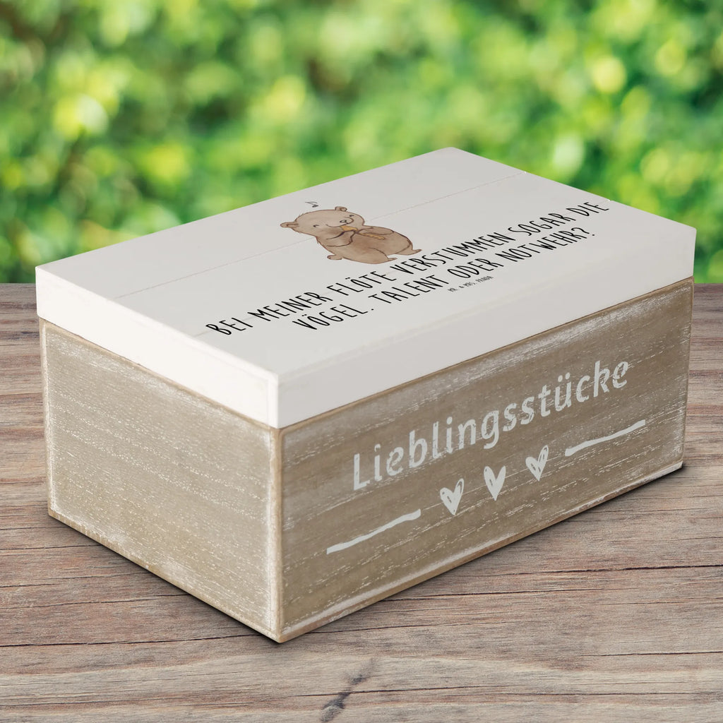 Holzkiste Besondere Flöte Holzkiste, Aufbewahrungsbox, Kiste, Truhe, Dekokiste, Geschenkdose, XXL, Geschenkbox, Schatzkiste, Erinnerungsbox, Erinnerungskiste, Schatulle, Instrumente, Geschenke Musiker, Musikliebhaber
