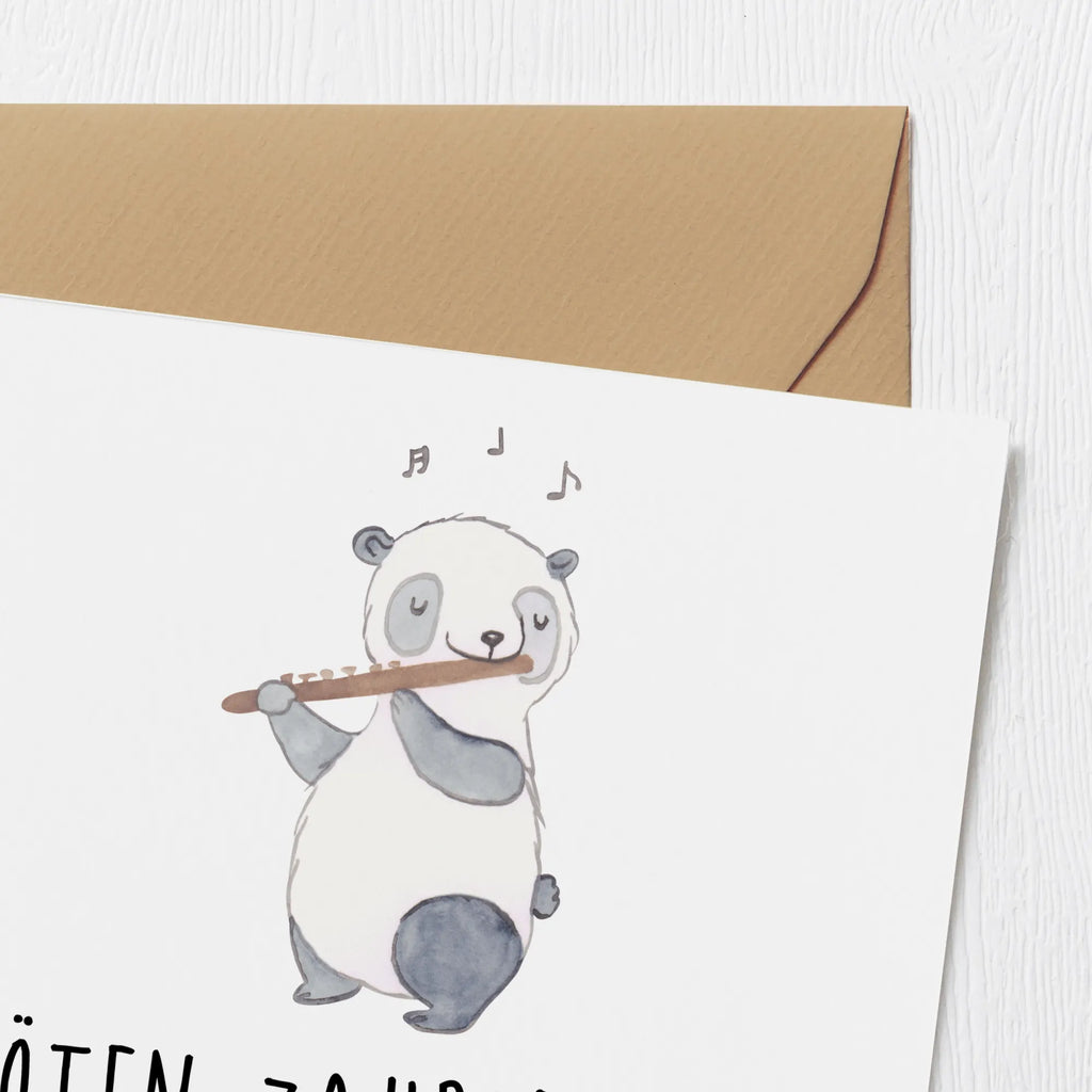 Deluxe Card Flöten-Zauber? Ich mach Vögel neidisch! Glückwunschkarte, Grußkarte, Karte, Hochwertige Klappkarte, Hochwertige Grußkarte, Klappkarte, Hochzeitskarte, Einladungskarte, Geburtstagskarte, Instrumente, Geschenke Musiker, Musikliebhaber