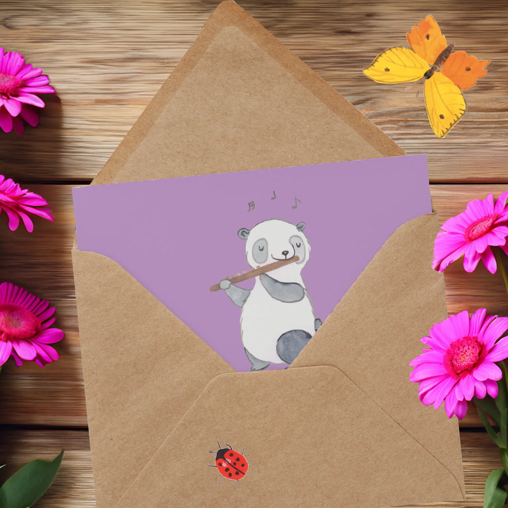 Deluxe Card Flöten-Zauber? Ich mach Vögel neidisch! Glückwunschkarte, Grußkarte, Karte, Hochwertige Klappkarte, Hochwertige Grußkarte, Klappkarte, Hochzeitskarte, Einladungskarte, Geburtstagskarte, Instrumente, Geschenke Musiker, Musikliebhaber