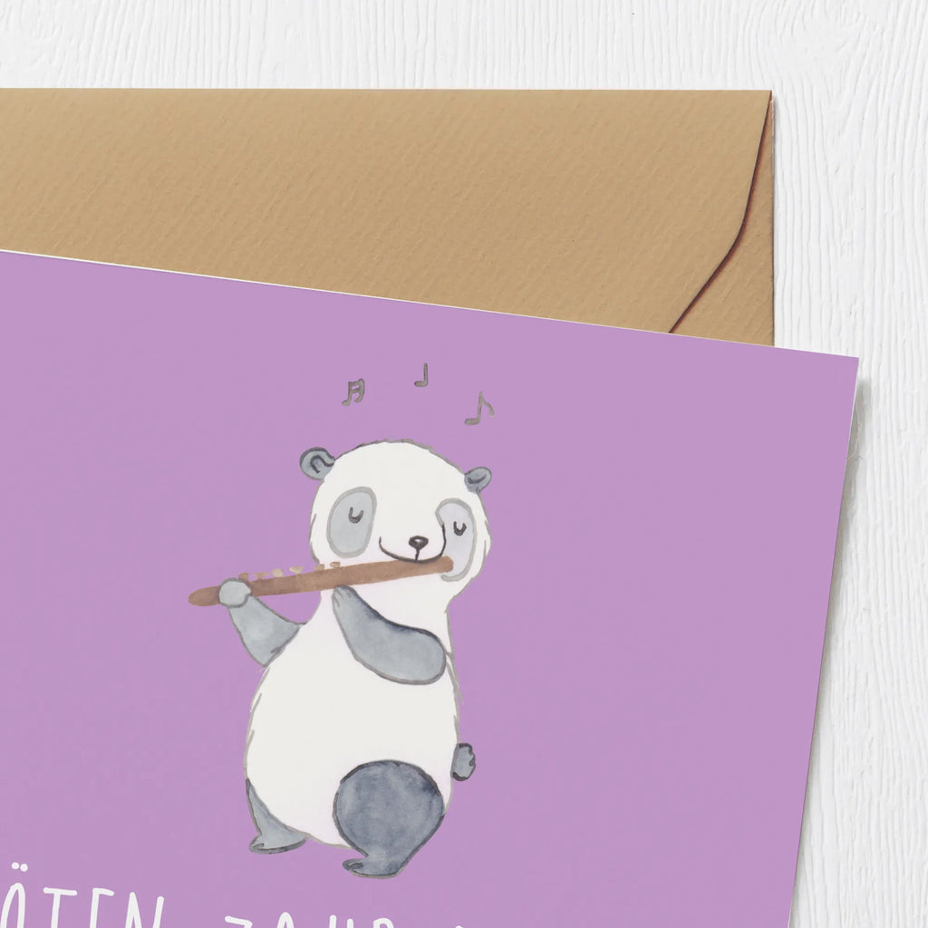 Deluxe Card Flöten-Zauber? Ich mach Vögel neidisch! Glückwunschkarte, Grußkarte, Karte, Hochwertige Klappkarte, Hochwertige Grußkarte, Klappkarte, Hochzeitskarte, Einladungskarte, Geburtstagskarte, Instrumente, Geschenke Musiker, Musikliebhaber