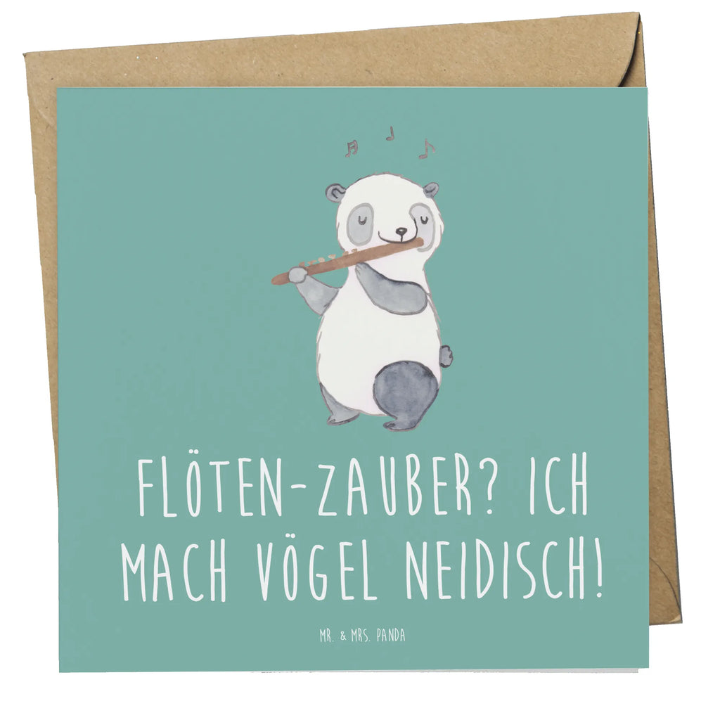 Deluxe Card Flöten-Zauber? Ich mach Vögel neidisch! Glückwunschkarte, Grußkarte, Karte, Hochwertige Klappkarte, Hochwertige Grußkarte, Klappkarte, Hochzeitskarte, Einladungskarte, Geburtstagskarte, Instrumente, Geschenke Musiker, Musikliebhaber