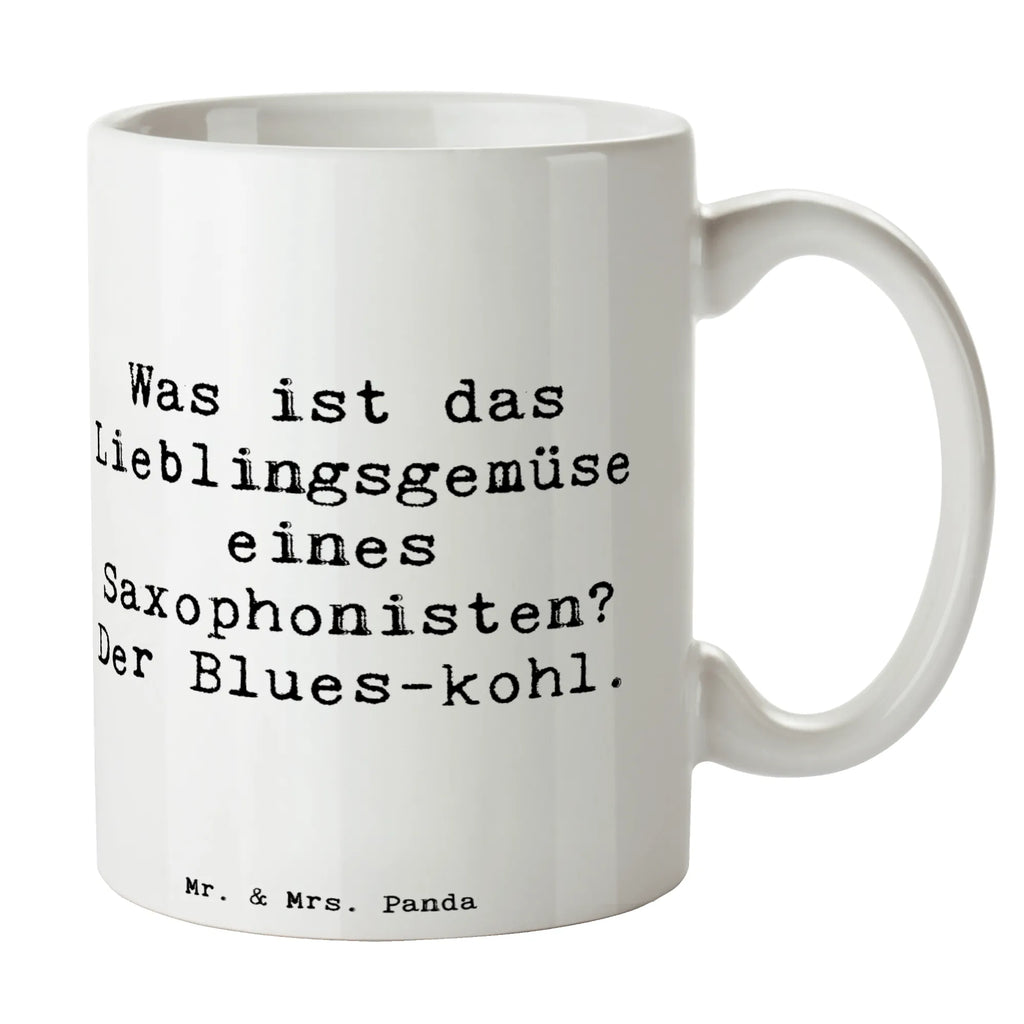 Tasse Spruch Saxophon Blues Bürotasse, Geschenktasse, Porzellantasse, Tasse mit Zitaten, Tasse, Tasse mit Motiven, Keramiktasse, Kaffeetasse, Teetasse, Instrumente, Geschenke Musiker, Musikliebhaber
