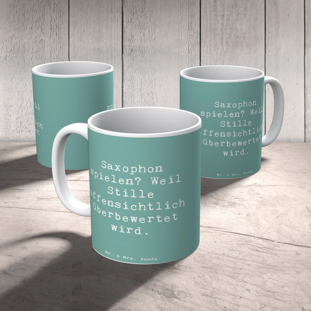 Tasse Spruch Saxophon Leidenschaft Kaffeetasse, Tasse mit Motiven, Tasse, Tasse mit Zitaten, Geschenktasse, Porzellantasse, Teetasse, Keramiktasse, Bürotasse, Instrumente, Geschenke Musiker, Musikliebhaber