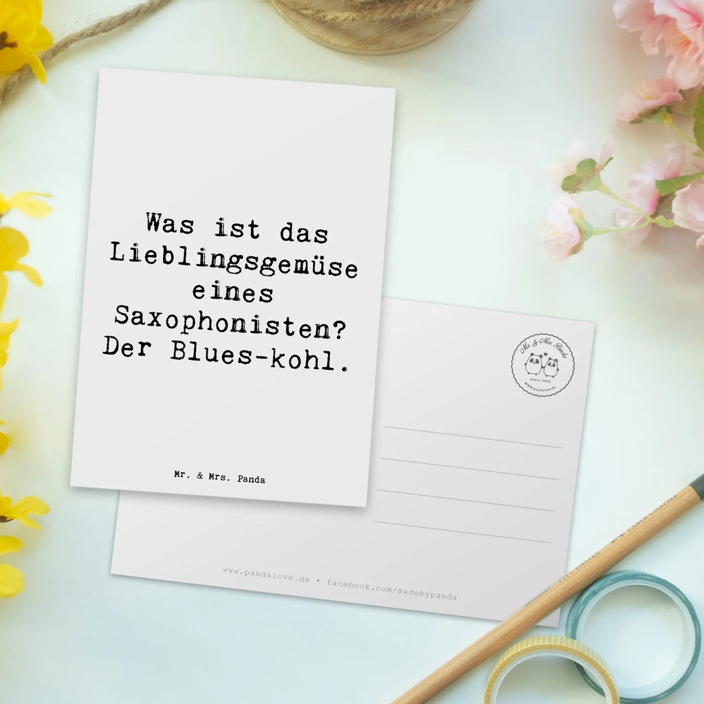 Postkarte Spruch Saxophon Blues Einladungskarten Geburtstag, Grußkarte, Einladung, Einladungskarte, Dankeskarte, Ansichtskarte, Karte, Einladung Geburtstag, Geschenkkarte, Ansichtskarten, Geburtstagskarte, Postkarte, Instrumente, Geschenke Musiker, Musikliebhaber