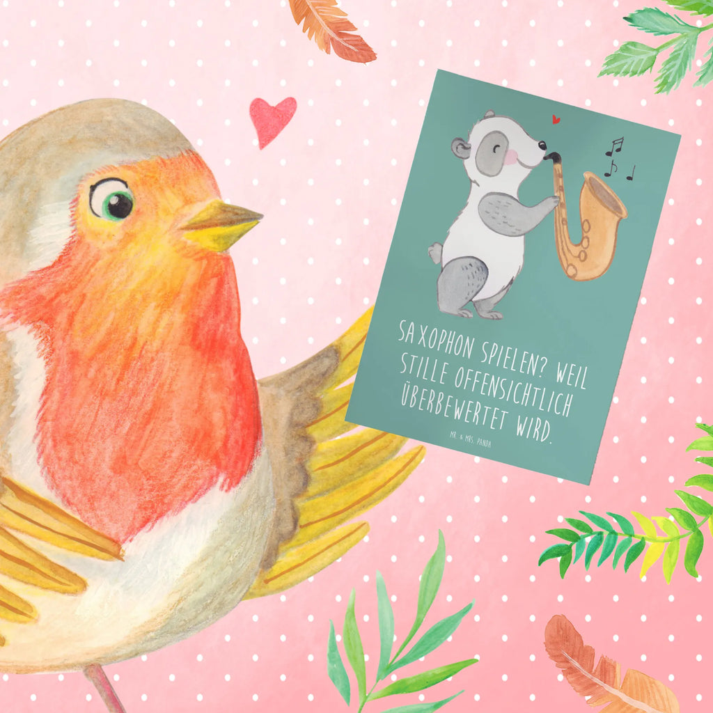 Greetings card Saxophon spielen? Weil Stille offensichtlich überbewertet wird. Klappkarte, Geburtstagskarte, Grußkarte, Hochzeitskarte, Ansichtskarten, Glückwunschkarte, Karte, Einladungskarte, Instrumente, Geschenke Musiker, Musikliebhaber