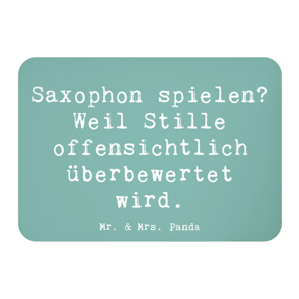 Magnet Saying Saxophon spielen? Weil Stille offensichtlich überbewertet wird. Dekomagnet, Kühlschrankmagnet, Pinnwandmagnet, Motivmagnete, Whiteboard Magnet, Souvenir Magnet, Notiz Magnet, Kühlschrank Dekoration, Instrumente, Geschenke Musiker, Musikliebhaber