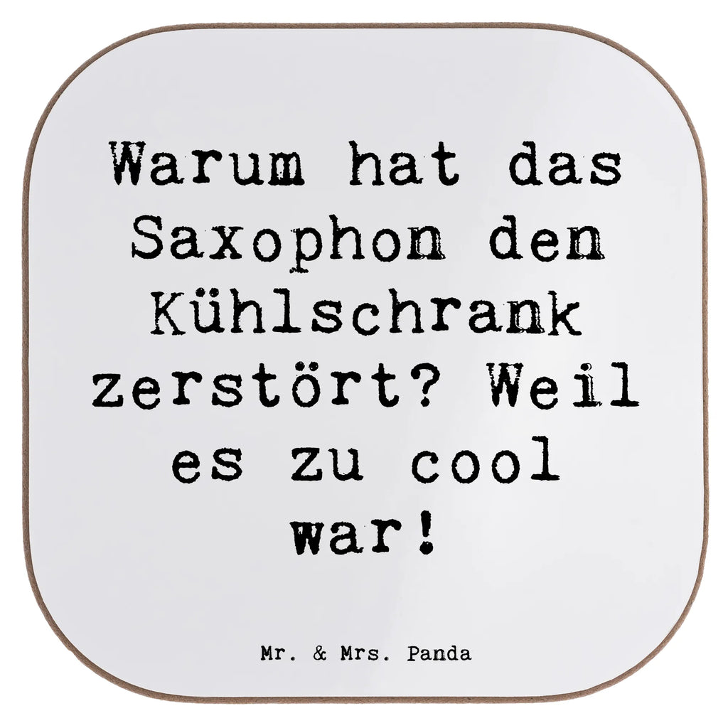 Square coaster Saying Warum hat das Saxophon den Kühlschrank zerstört? Weil es zu cool war! Holzuntersetzer, Untersetzer Gläser, Korkuntersetzer, Untersetzer Design, Untersetzer für Gläser, Getränkeuntersetzer, Glasuntersetzer, Untersetzer aus Holz, Tassen Untersetzer, Untersetzer, Untersetzer Holz, Bierdeckel, Instrumente, Geschenke Musiker, Musikliebhaber