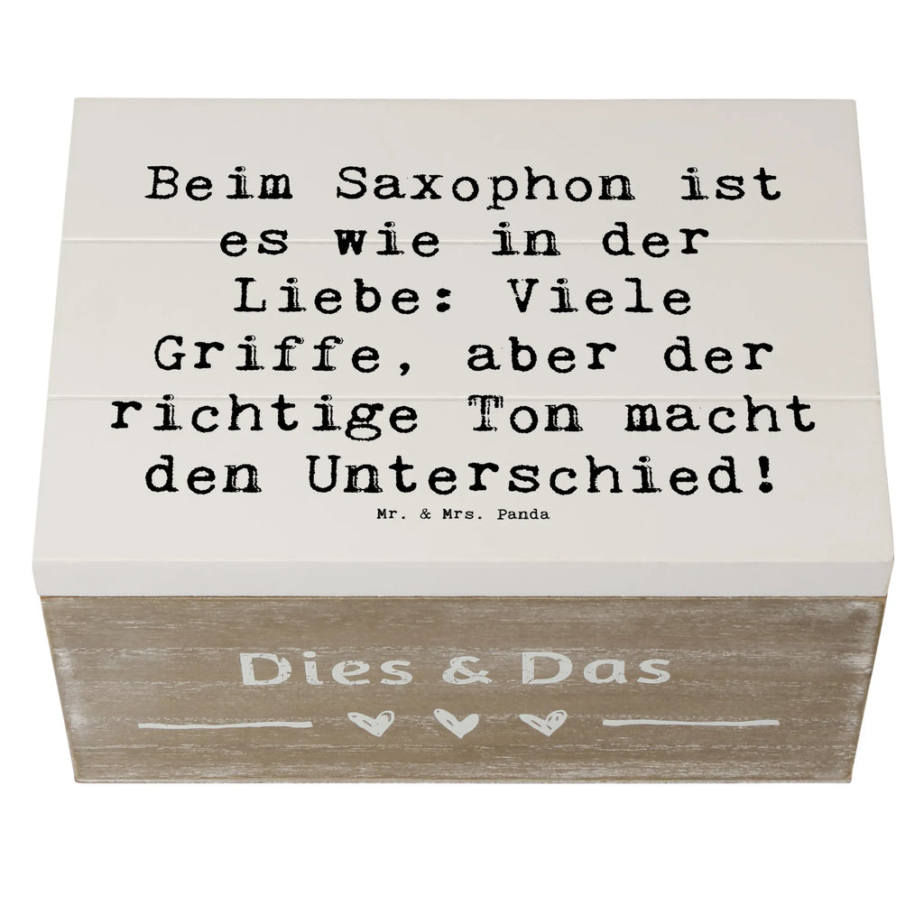 Holzkiste Spruch Saxophon Liebe Kiste, Holzkiste, XXL, Geschenkdose, Schatulle, Erinnerungsbox, Dekokiste, Schatzkiste, Geschenkbox, Aufbewahrungsbox, Erinnerungskiste, Truhe, Instrumente, Geschenke Musiker, Musikliebhaber