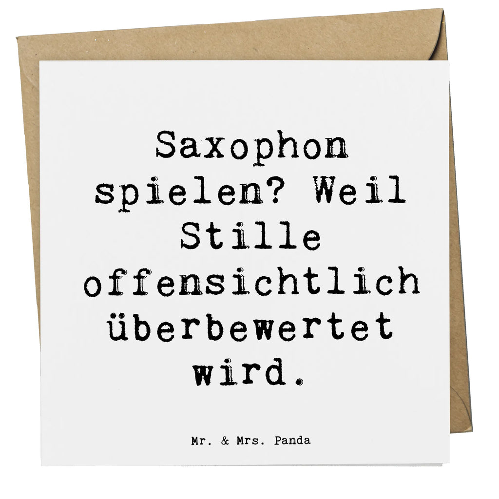 Deluxe Karte Spruch Saxophon Leidenschaft Hochwertige Klappkarte, Klappkarte, Geburtstagskarte, Einladungskarte, Hochwertige Grußkarte, Karte, Glückwunschkarte, Grußkarte, Hochzeitskarte, Instrumente, Geschenke Musiker, Musikliebhaber