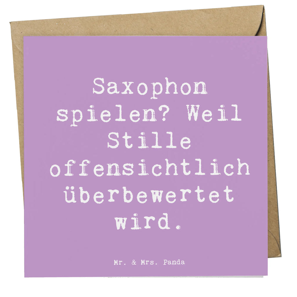 Deluxe Karte Spruch Saxophon Leidenschaft Hochwertige Klappkarte, Klappkarte, Geburtstagskarte, Einladungskarte, Hochwertige Grußkarte, Karte, Glückwunschkarte, Grußkarte, Hochzeitskarte, Instrumente, Geschenke Musiker, Musikliebhaber