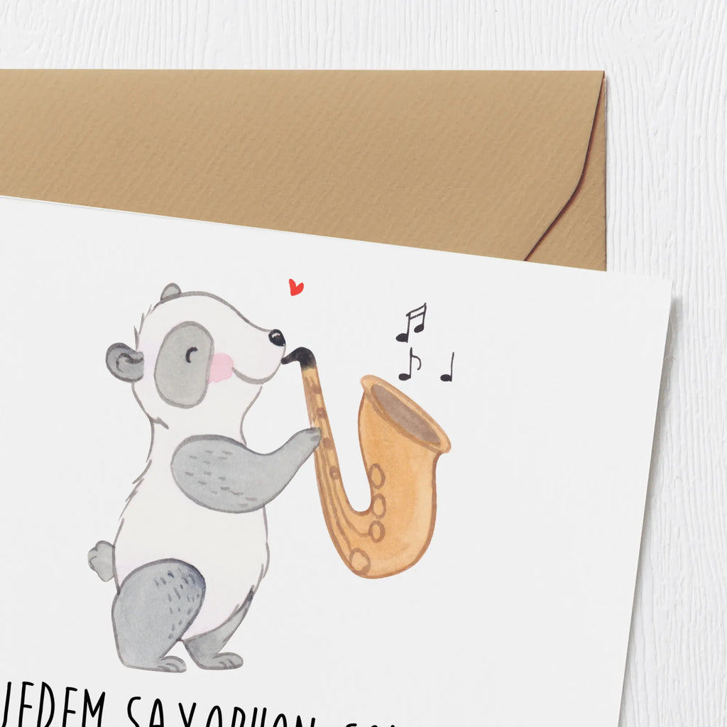 Deluxe Karte Saxophon Magie Geburtstagskarte, Einladungskarte, Grußkarte, Karte, Hochzeitskarte, Klappkarte, Glückwunschkarte, Hochwertige Klappkarte, Hochwertige Grußkarte, Instrumente, Geschenke Musiker, Musikliebhaber