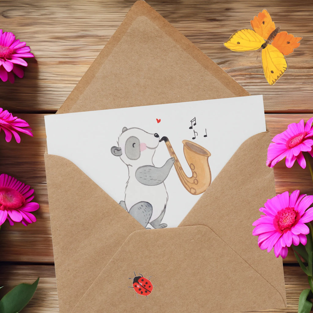 Deluxe Card Saxophon spielen? Weil Stille offensichtlich überbewertet wird. Hochwertige Klappkarte, Grußkarte, Karte, Geburtstagskarte, Hochwertige Grußkarte, Glückwunschkarte, Hochzeitskarte, Klappkarte, Einladungskarte, Instrumente, Geschenke Musiker, Musikliebhaber