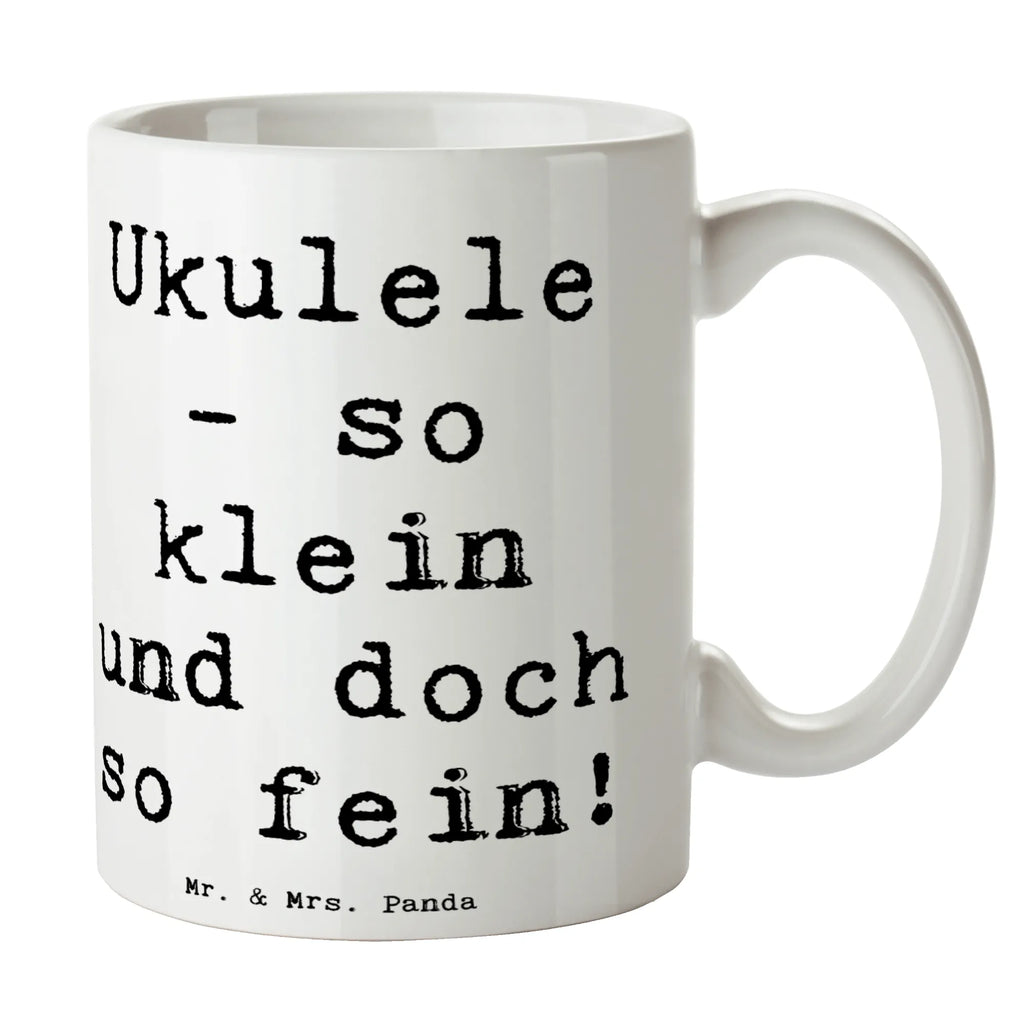 Tasse Spruch Zauberhafte Ukulele Teetasse, Tasse, Kaffeetasse, Bürotasse, Geschenktasse, Tasse mit Motiven, Tasse mit Zitaten, Keramiktasse, Porzellantasse, Instrumente, Geschenke Musiker, Musikliebhaber