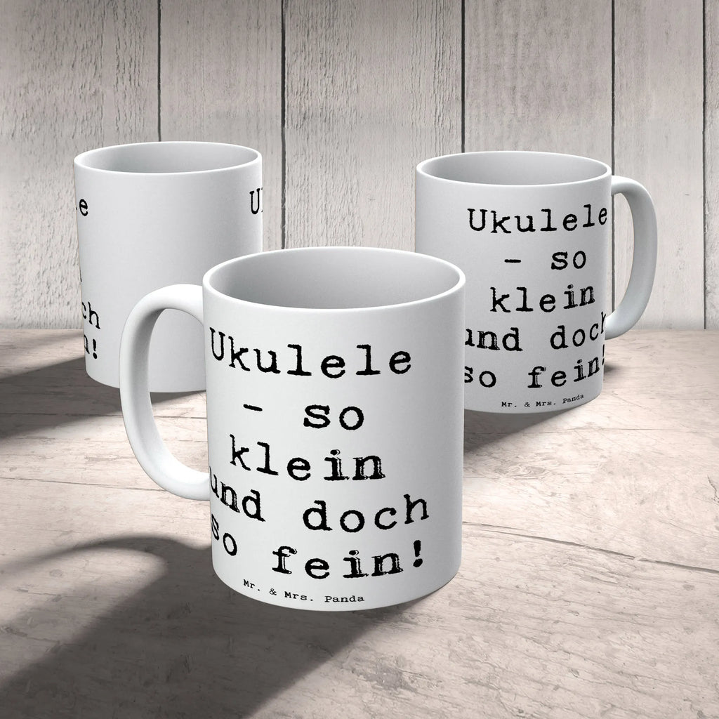 Tasse Spruch Zauberhafte Ukulele Teetasse, Tasse, Kaffeetasse, Bürotasse, Geschenktasse, Tasse mit Motiven, Tasse mit Zitaten, Keramiktasse, Porzellantasse, Instrumente, Geschenke Musiker, Musikliebhaber