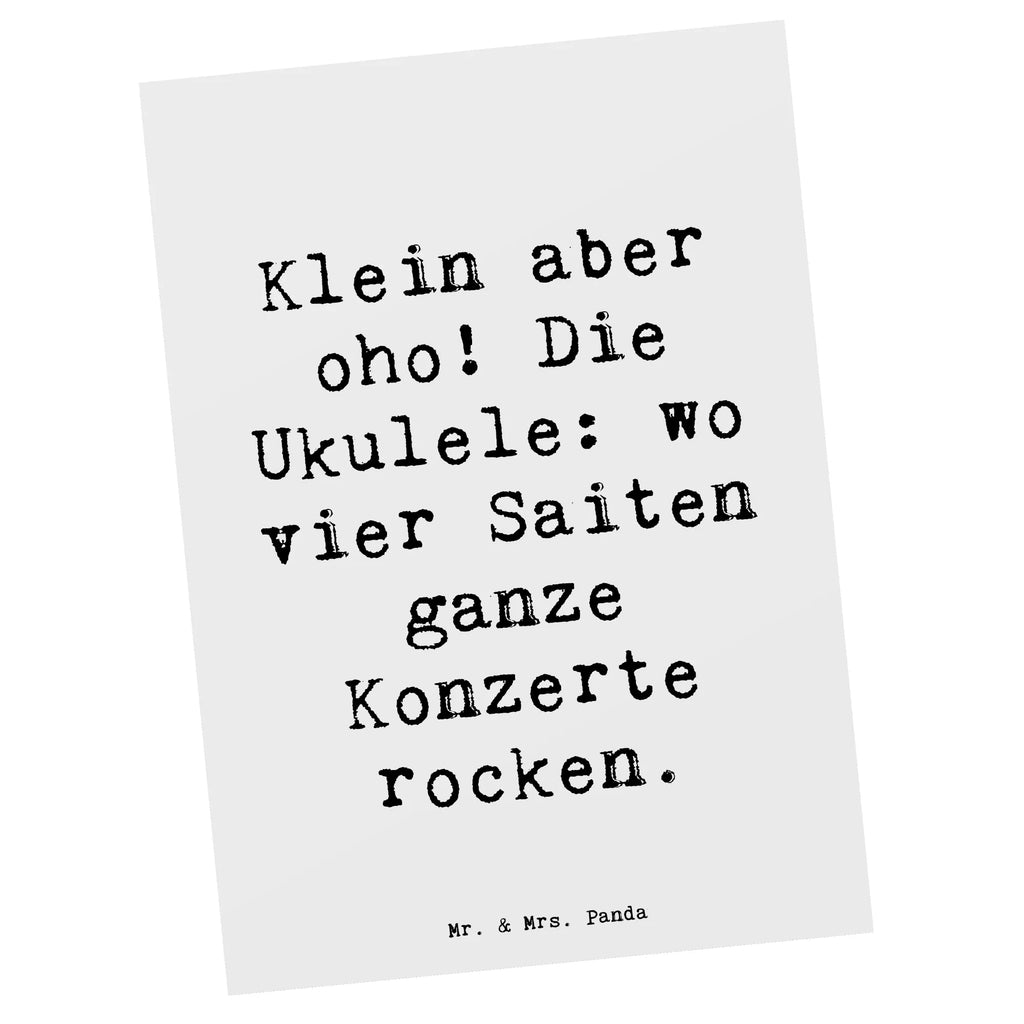Postkarte Spruch Ukulele Magie Einladungskarten Geburtstag, Grußkarte, Einladungskarte, Ansichtskarten, Karte, Geburtstagskarte, Einladung, Postkarte, Dankeskarte, Einladung Geburtstag, Geschenkkarte, Ansichtskarte, Instrumente, Geschenke Musiker, Musikliebhaber