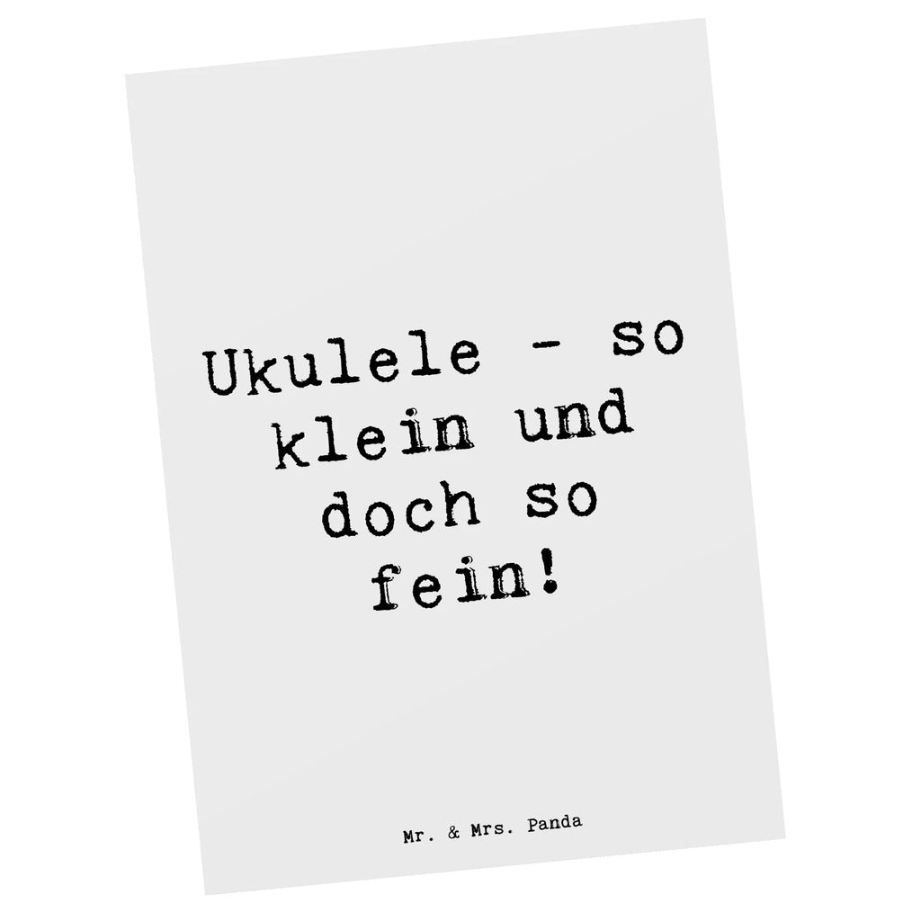 Postkarte Spruch Zauberhafte Ukulele Karte, Geschenkkarte, Ansichtskarten, Ansichtskarte, Einladung Geburtstag, Einladungskarten Geburtstag, Geburtstagskarte, Einladungskarte, Dankeskarte, Grußkarte, Einladung, Postkarte, Instrumente, Geschenke Musiker, Musikliebhaber