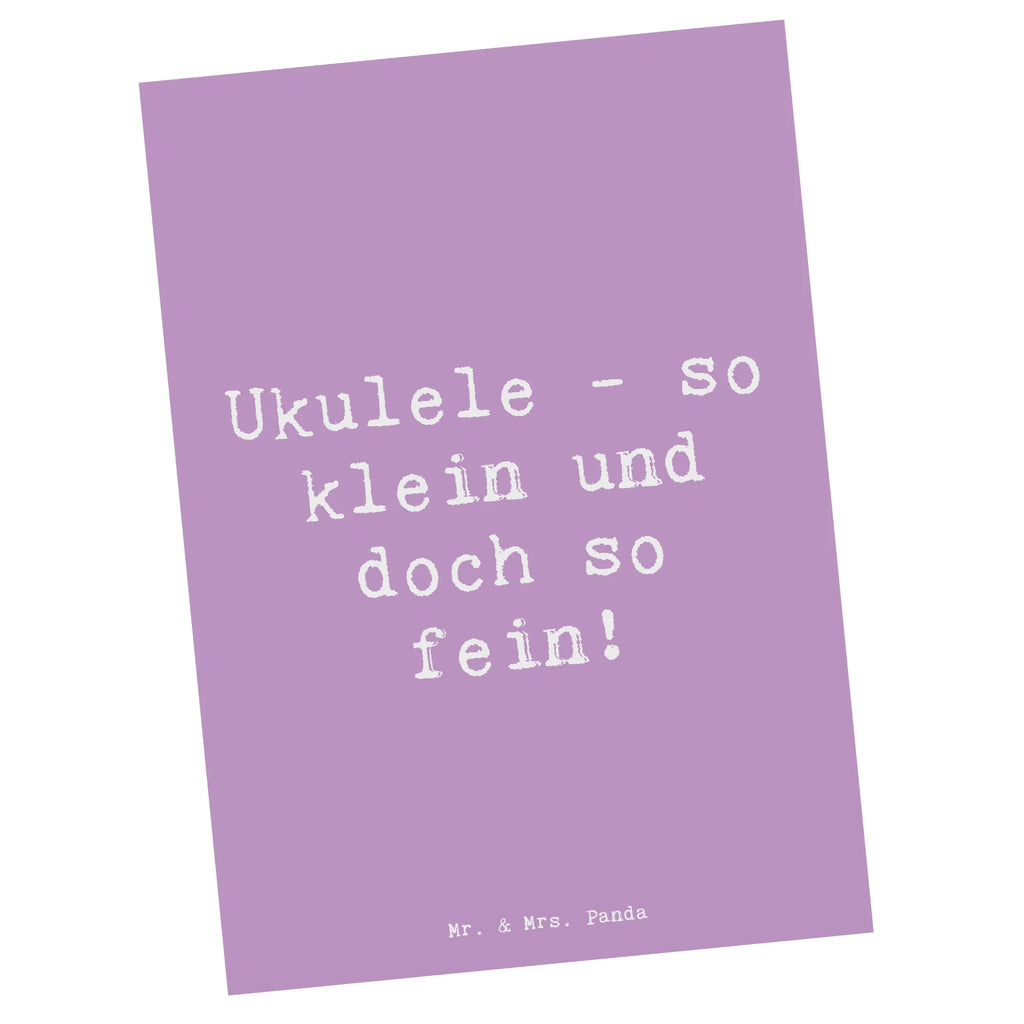 Postkarte Spruch Zauberhafte Ukulele Karte, Geschenkkarte, Ansichtskarten, Ansichtskarte, Einladung Geburtstag, Einladungskarten Geburtstag, Geburtstagskarte, Einladungskarte, Dankeskarte, Grußkarte, Einladung, Postkarte, Instrumente, Geschenke Musiker, Musikliebhaber