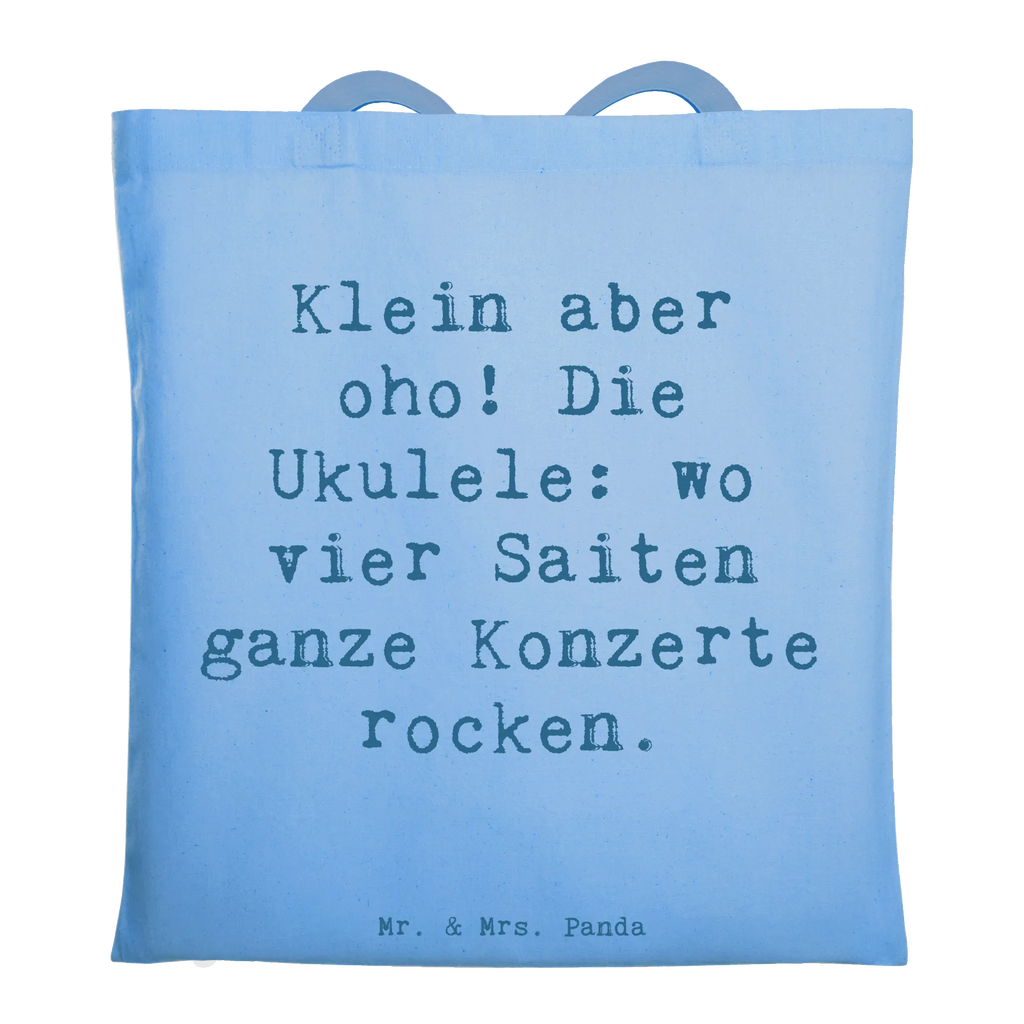 Tragetasche Spruch Ukulele Magie Strandtasche, Stofftasche, Jutebeutel, Jutetasche, Einkaufstasche, Stoffbeutel, Shopper, Badetasche, Umhängetasche, Beuteltasche, Schultertasche, Tragetasche, Einkaufstüte, Laptoptasche, Tasche, Beutel, Instrumente, Geschenke Musiker, Musikliebhaber