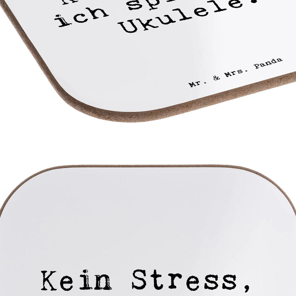 Square coaster Saying Kein Stress, ich spiele die Ukulele! Glasuntersetzer, Korkuntersetzer, Tassen Untersetzer, Bierdeckel, Untersetzer, Holzuntersetzer, Getränkeuntersetzer, Untersetzer Gläser, Untersetzer für Gläser, Untersetzer aus Holz, Untersetzer Holz, Untersetzer Design, Instrumente, Geschenke Musiker, Musikliebhaber