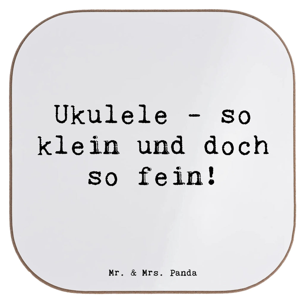 Square coaster Saying Ukulele - so klein und doch so fein! Tassen Untersetzer, Untersetzer aus Holz, Bierdeckel, Untersetzer Gläser, Untersetzer für Gläser, Holzuntersetzer, Glasuntersetzer, Korkuntersetzer, Untersetzer Holz, Untersetzer, Getränkeuntersetzer, Untersetzer Design, Instrumente, Geschenke Musiker, Musikliebhaber
