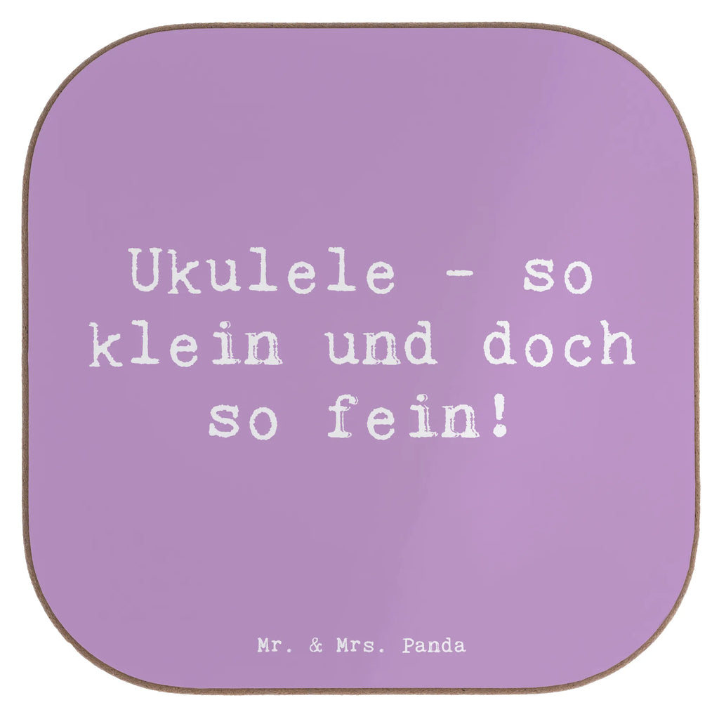Square coaster Saying Ukulele - so klein und doch so fein! Tassen Untersetzer, Untersetzer aus Holz, Bierdeckel, Untersetzer Gläser, Untersetzer für Gläser, Holzuntersetzer, Glasuntersetzer, Korkuntersetzer, Untersetzer Holz, Untersetzer, Getränkeuntersetzer, Untersetzer Design, Instrumente, Geschenke Musiker, Musikliebhaber